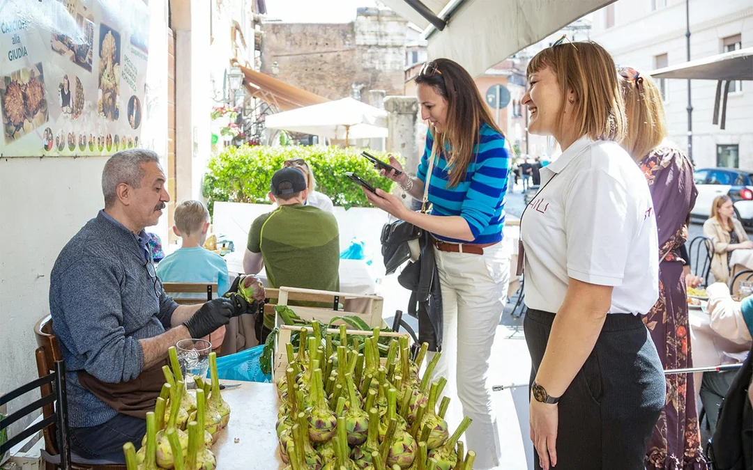 Guided Street Food Tour in Campo de'Fiori & Ghetto Image 3