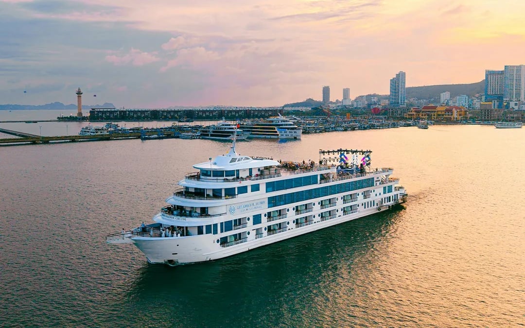 Ha Long Bay: Ambassador Cruise with Infinity Pool, open-air Jacuzzi & International Dining Image 9