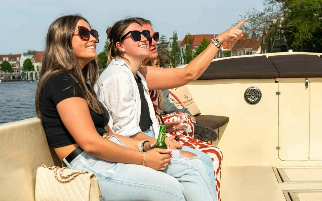 Haarlem: Guided Highlights Canal Cruise on Open Boat Image 3