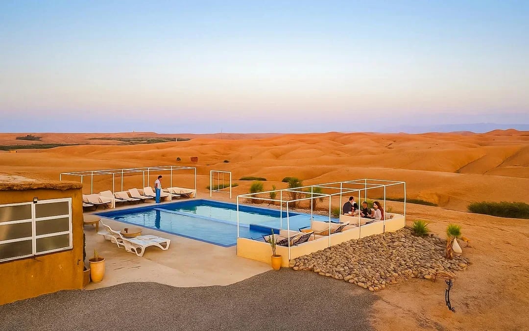 Half-Day Agafay Desert Tour with Camel or Quad Ride & Moroccan Tea Image 8