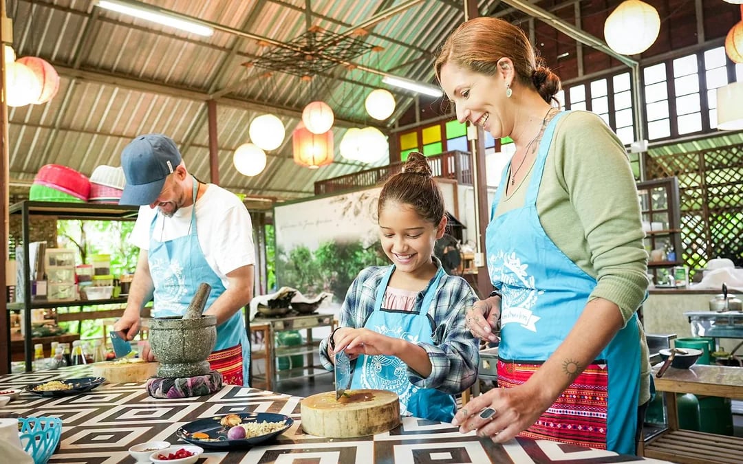Half-Day Guided Thai Cooking Class at Mama Noi Cookery School Image 2