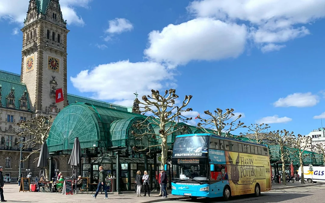 Hamburg City Tours: Hop-On Hop-Off Bus Tour with Hamburg Harbor Cruise Image 2