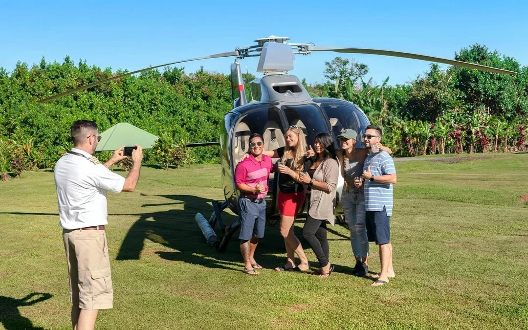 Hana Rainforest Helicopter Tour with Landing Image 1