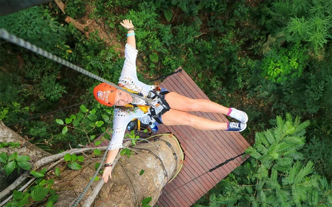 Hanuman World: 10 Platforms Zipline Adventure Image 6