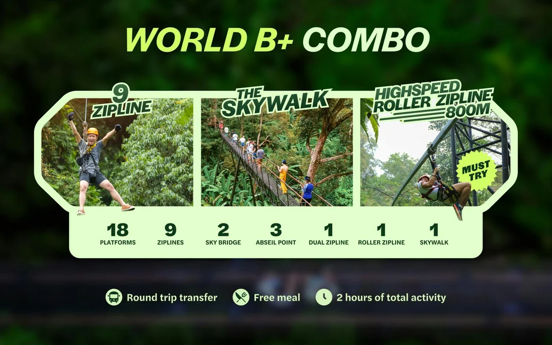 Hanuman World: 18 Platforms Zipline Adventure Image 3