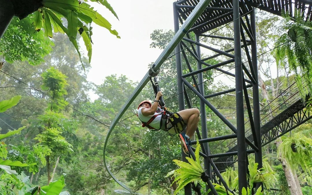 Hanuman World: 18 Platforms Zipline Adventure Image 8