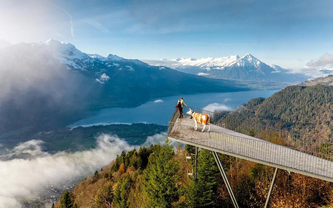 Harder Kulm Round-Trip Funicular Tickets Image 1