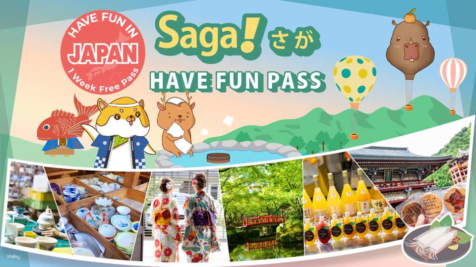 Have Fun in Saga 1 Week Free Pass