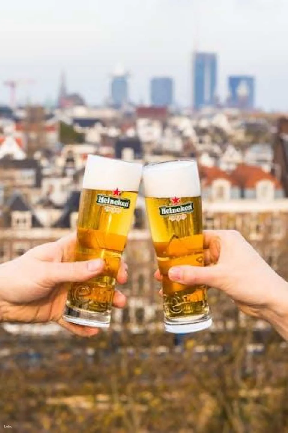Heineken® brewery tickets with drinks and rooftop access in Amsterdam