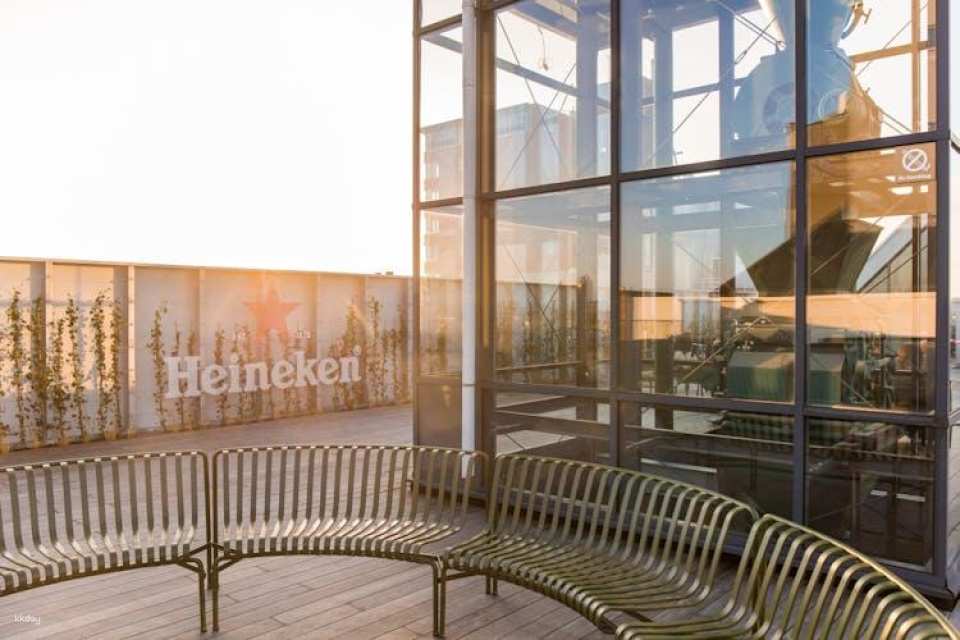 Heineken® brewery tickets with drinks and rooftop access in Amsterdam