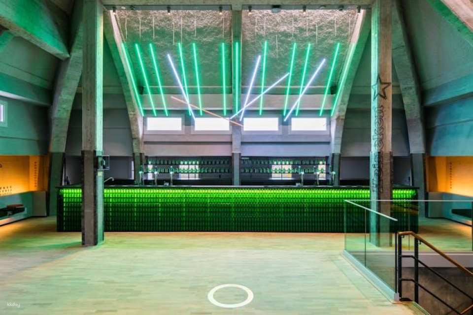 Heineken® brewery tickets with drinks and rooftop access in Amsterdam