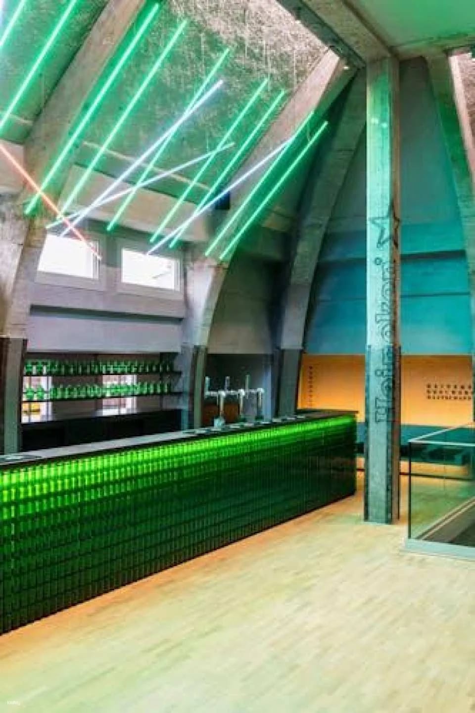 Heineken® brewery tickets with drinks and rooftop access in Amsterdam