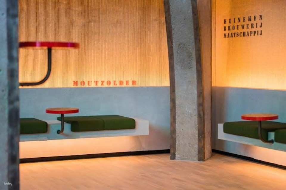 Heineken® brewery tickets with drinks and rooftop access in Amsterdam