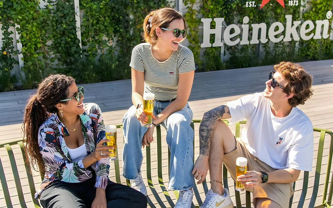 Heineken Experience Tickets with Rooftop Access and 3 Drinks Image 4