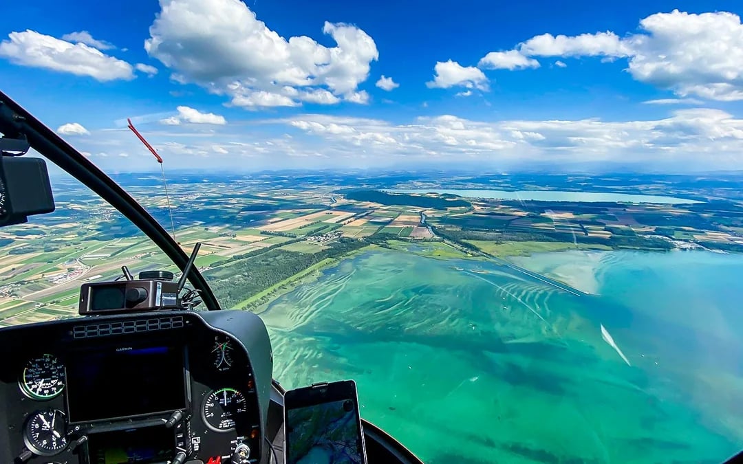 Helicopter Tour of the Bernese Seeland & Jura Image 3