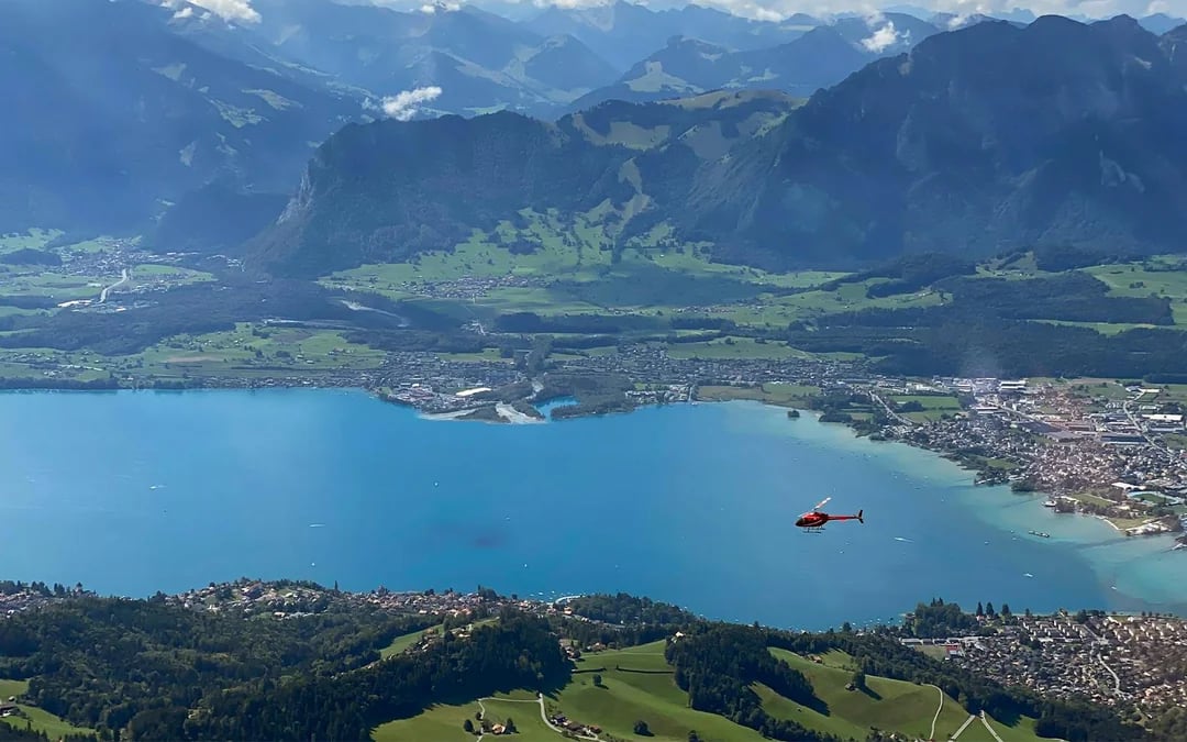 Helicopter Tour over Stockhorn Mountain from Bern-Belp Airport Image 5