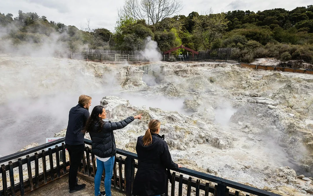 Hell's Gate Geothermal Walk & Māori Carving Tickets Image 1