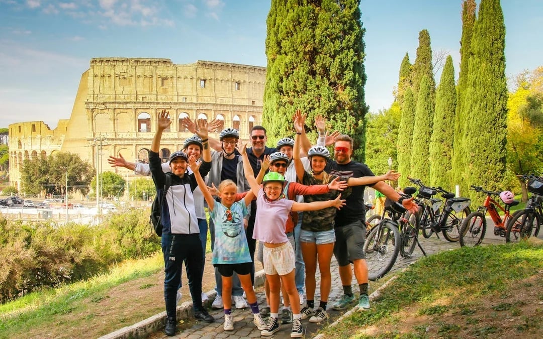 Highlights of Rome City Bike Tour Image 1