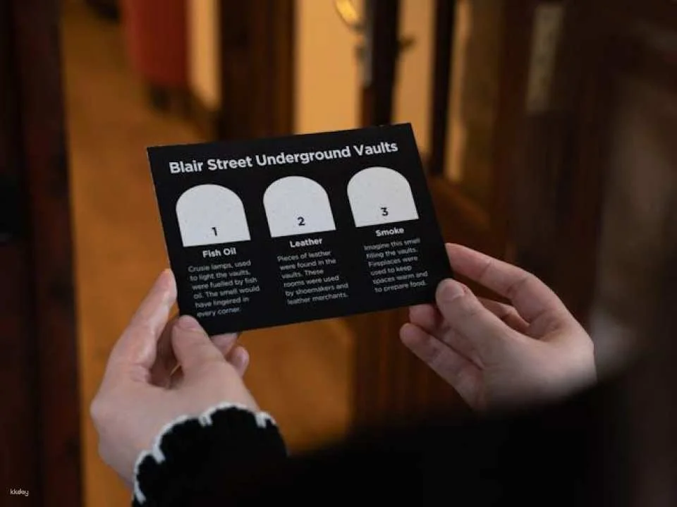 Historic underground walking tour of Edinburgh