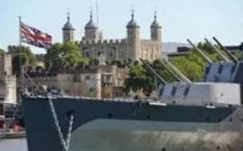 HMS Belfast Entry Ticket with Audio Guide and Access to Historic Warship Exhibits Image 1