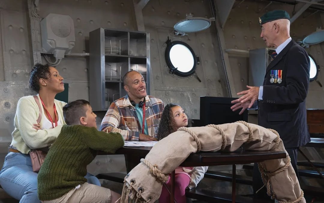 HMS Belfast Entry Ticket with Audio Guide and Access to Historic Warship Exhibits Image 3