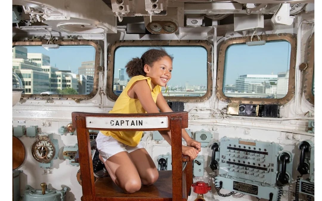 HMS Belfast Entry Ticket with Audio Guide and Access to Historic Warship Exhibits Image 5