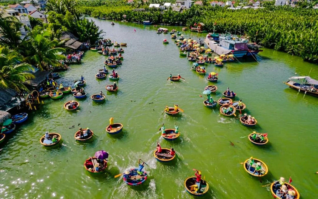 Hoi An Ancient Town and Cam Thanh Coconut Forest Private Tour with Basket Boat Ride Image 1