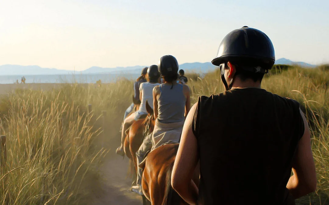 Horse Riding on the Beach in Mallorca Image 2