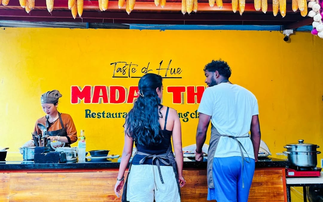 Hue Cooking Class at Madam Thu Restaurant Image 9