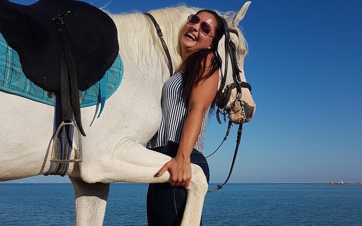 Hurghada Desert and Red Sea Horse Riding Tour with Hotel Transfers Image 1