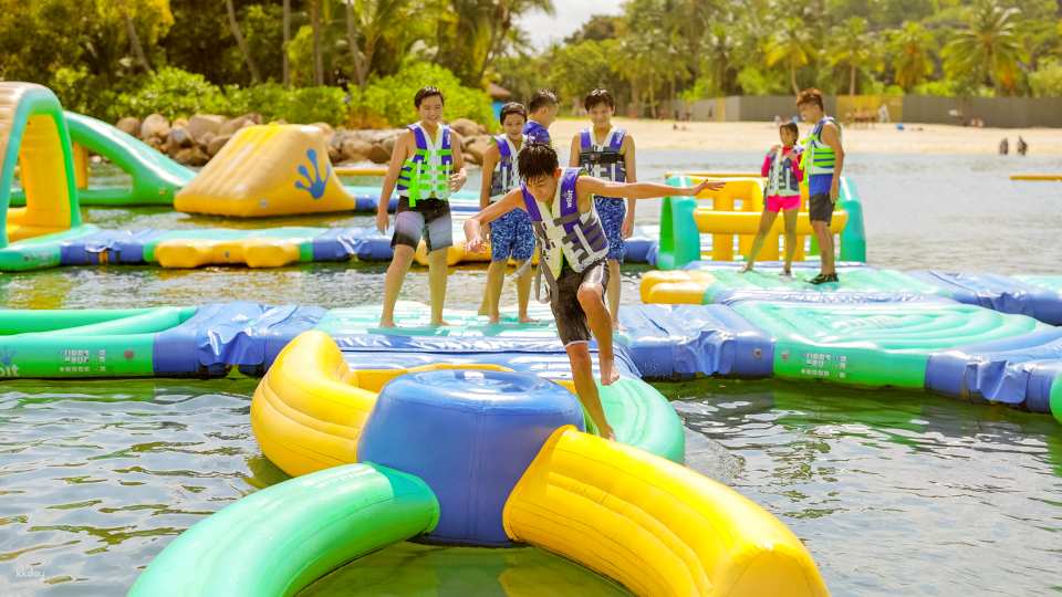HydroDash Floating Aqua Park at The Palawan @ Sentosa Admission Ticket I Singapore
