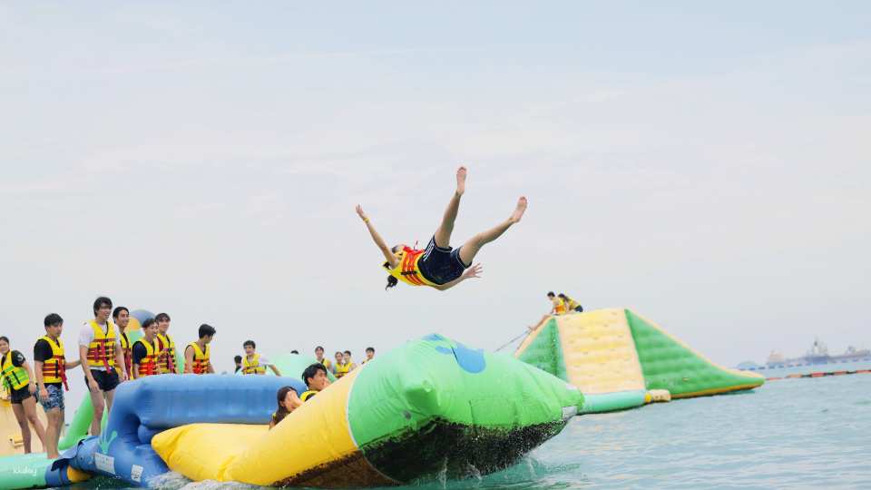 HydroDash Floating Aqua Park at The Palawan @ Sentosa Admission Ticket I Singapore