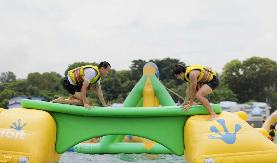 HydroDash Floating Aqua Park at The Palawan @ Sentosa Admission Ticket I Singapore