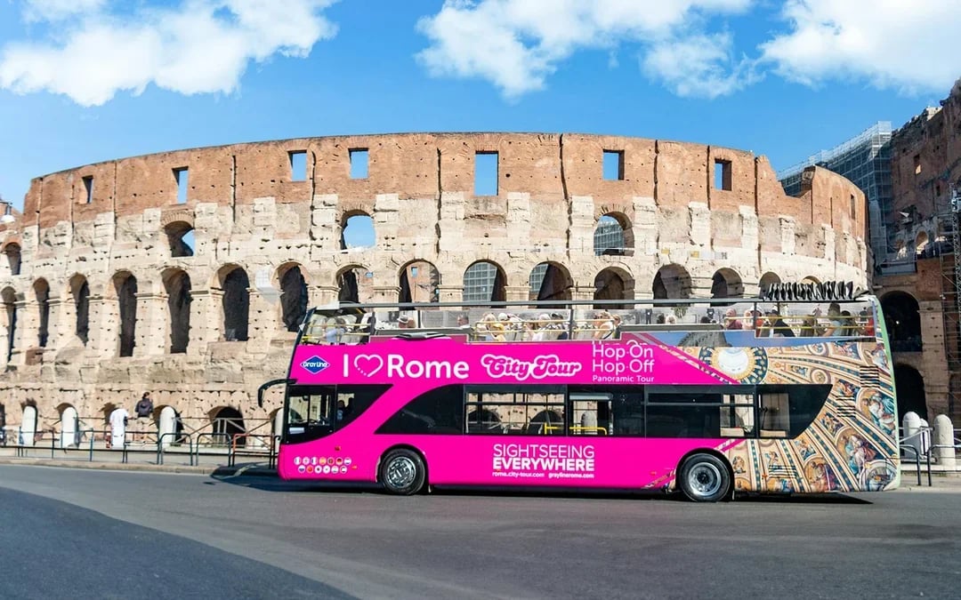 I Love Rome: Rome Hop-on Hop-off Bus Tour Image 9