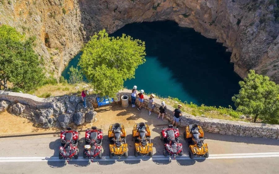 Imotski Lakes Guided Tour with Local Dinner and Wine Tasting from Split Image 6