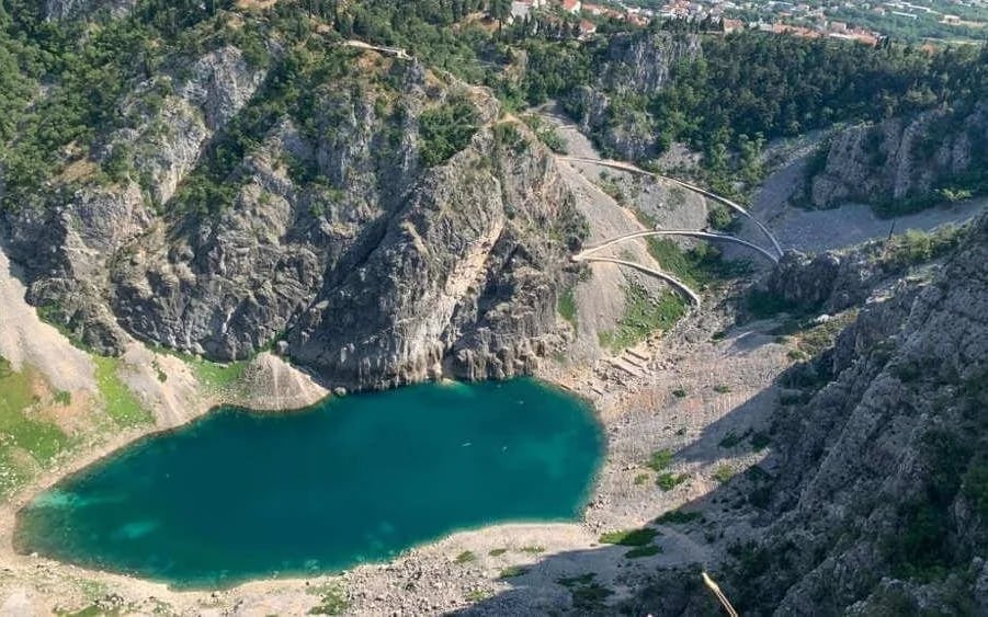 Imotski Lakes Guided Tour with Local Dinner and Wine Tasting from Split Image 9