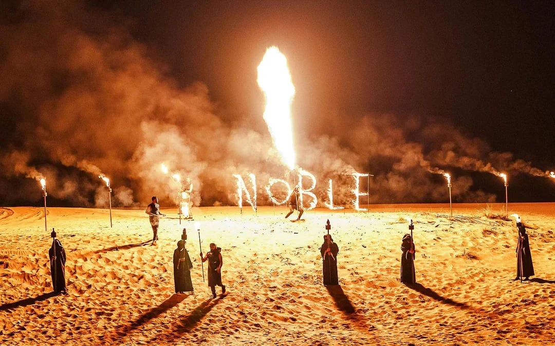 Instagram-Favorite: Noble Camp Desert Safari with Gourmet Dinner & Live Entertainment Image 1