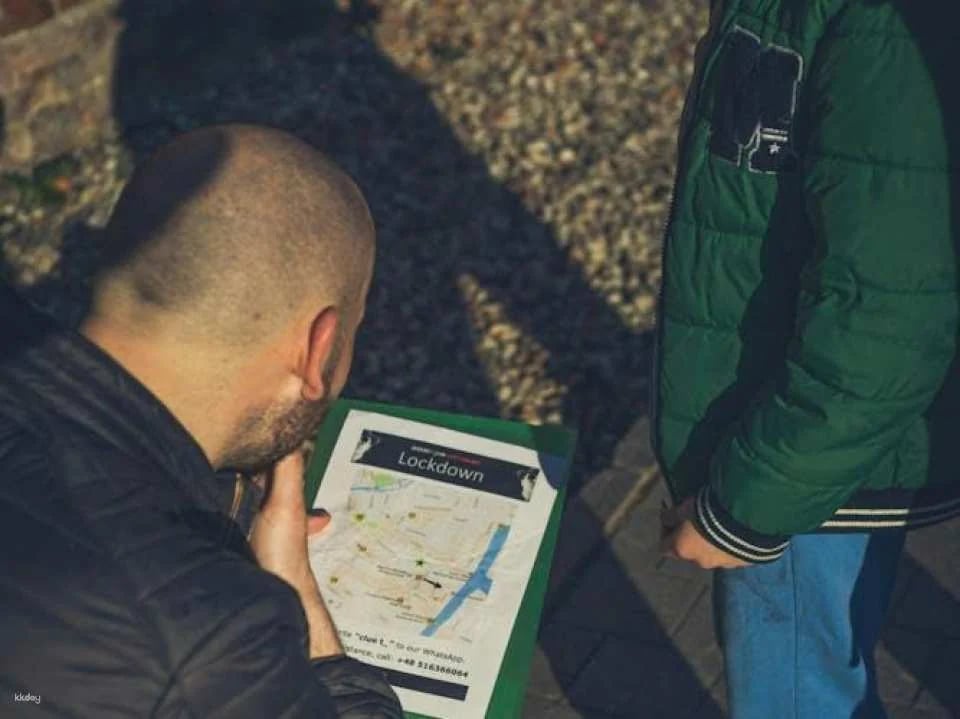 Interactive spy-themed city game with host-guide in Kraków's Old Town