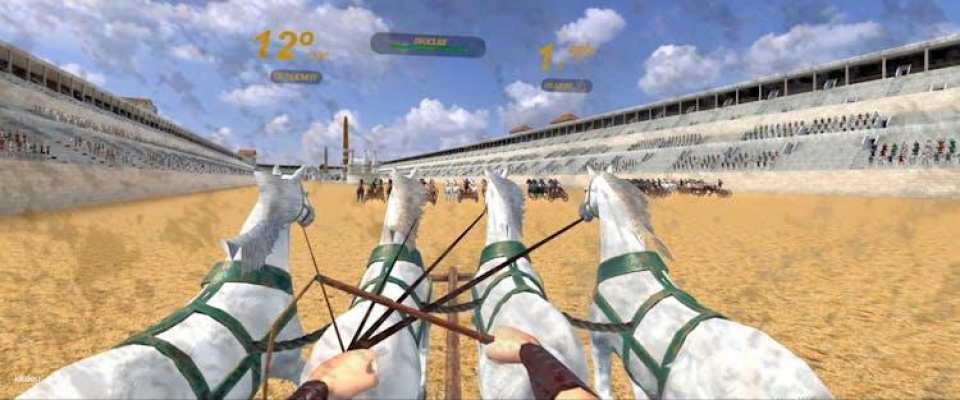 Interactive VR experience of ancient Rome's Circus Maximus