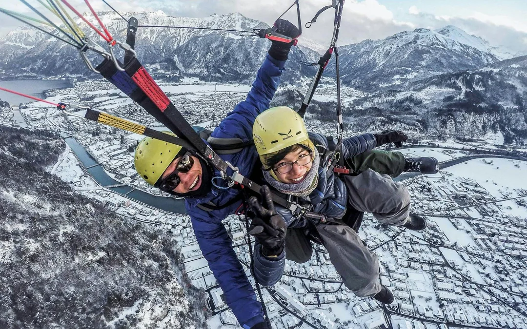 Interlaken Tandem Paragliding Flight Image 1