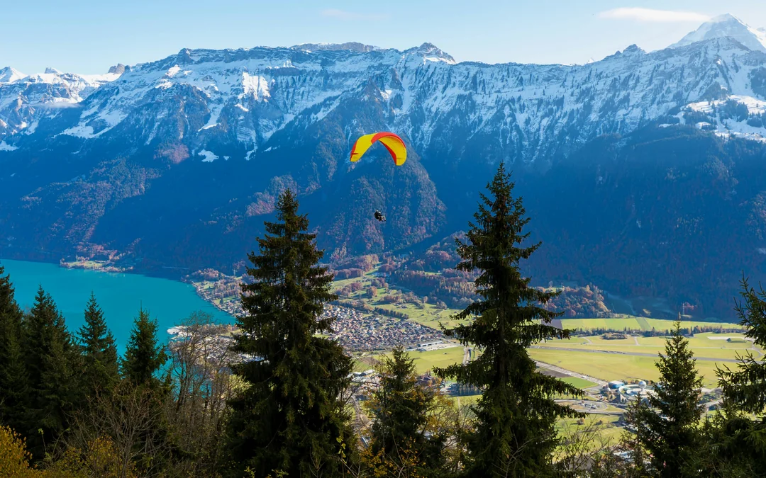 Interlaken Tandem Paragliding Flight Image 2