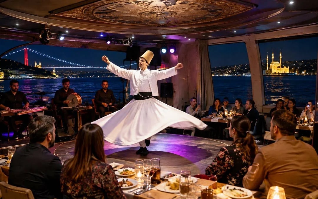 Istanbul Bosphorus Dinner Cruise with Turkish Night Show and Unlimited Soft Drinks Image 5