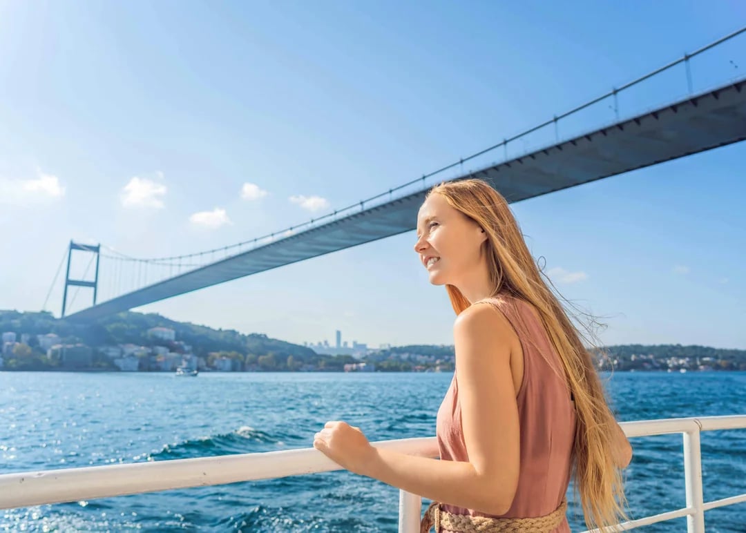 Istanbul Golden Horn and Bosphorus Sightseeing Cruise with Guide Image 11