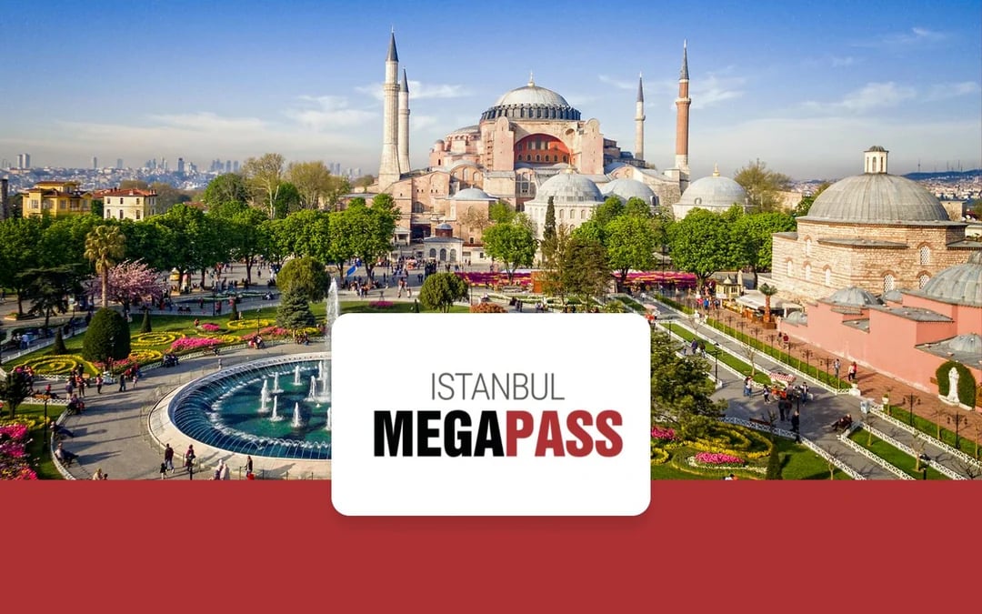 Istanbul MegaPass: Hagia Sophia & Cistern, Blue Mosque Tour, Cruise & Public Transport Image 1