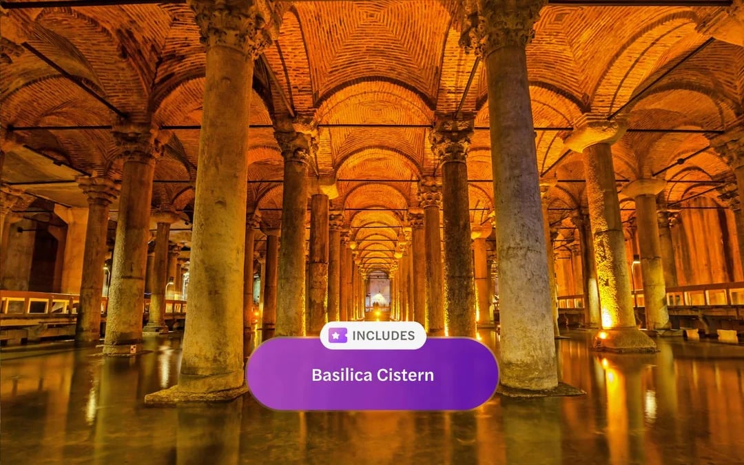 Istanbul MegaPass: Hagia Sophia & Cistern, Blue Mosque Tour, Cruise & Public Transport Image 5