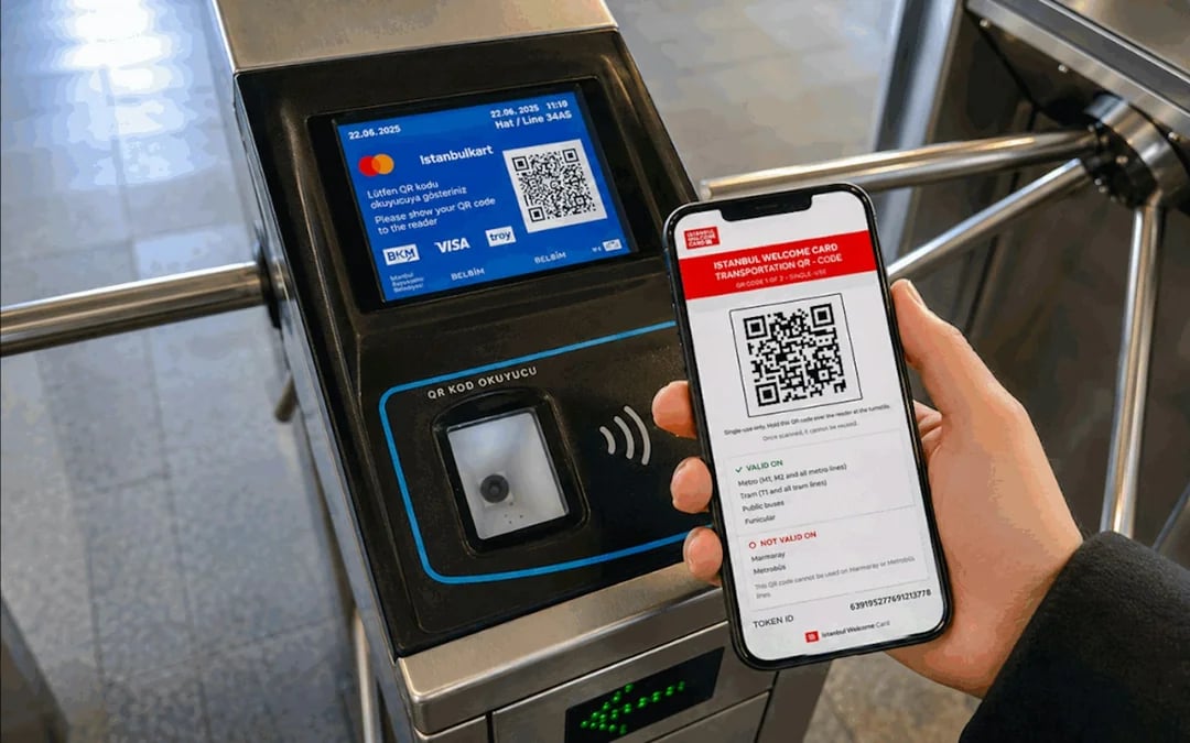 Istanbul Public Transport QR Ride Pass Image 6
