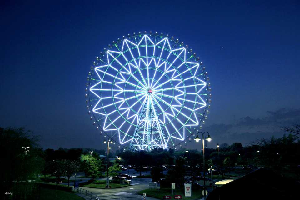 Japan｜Kasai Rinkai Park・Diamond and Flower Ferris Wheel｜E-Ticket