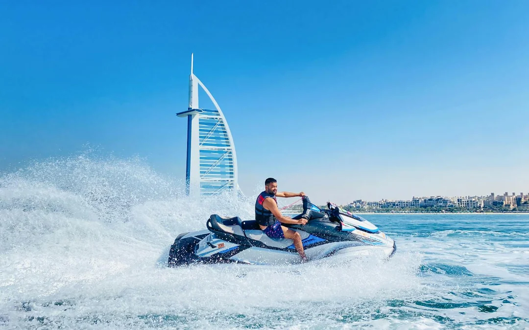 Jet Ski Guided Tour with Photostop at Burj Al Arab Image 1