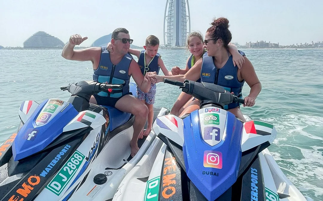 Jet Ski Guided Tour with Photostop at Burj Al Arab Image 2