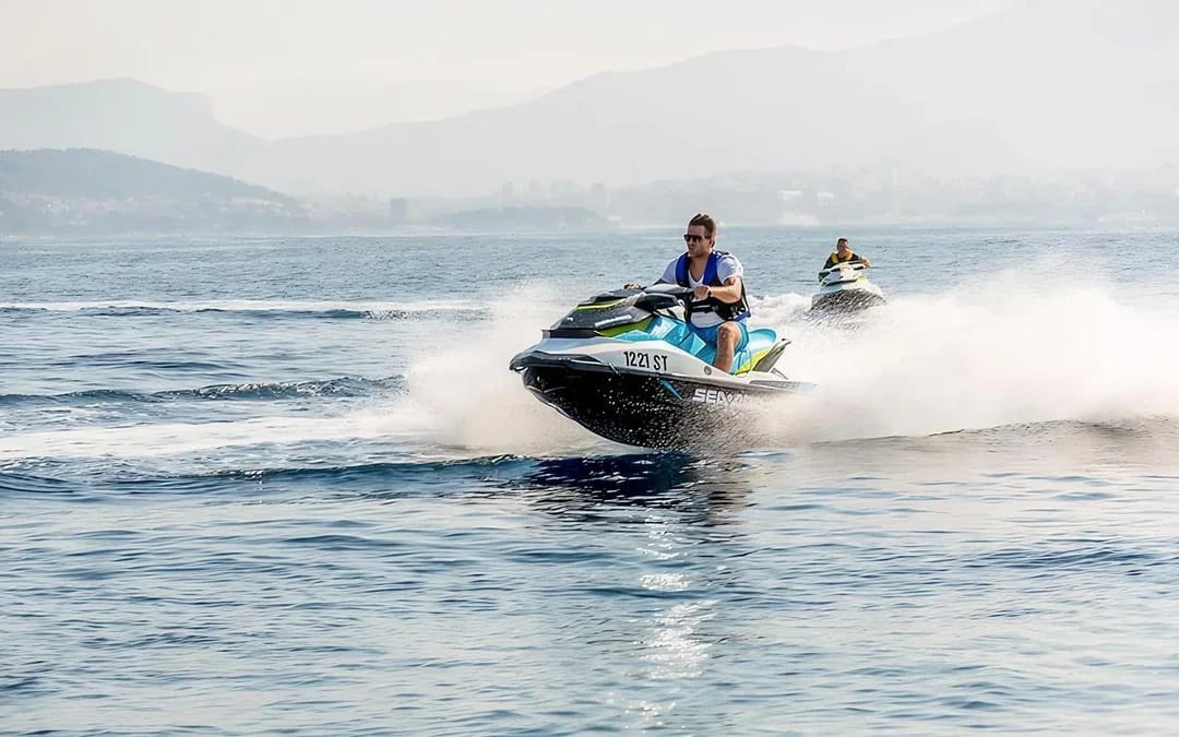Jet Ski Safari Split with Speedboat Transfer & Beach Break Image 5